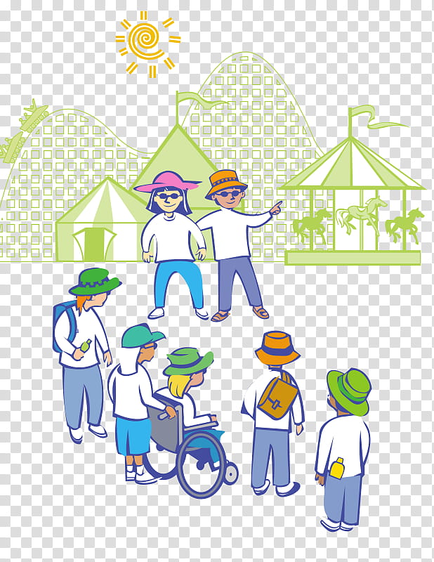 Team People, Carousel Gardens Amusement Park, Urban Park, Traveling Carnival, Attraction, National Park, Cartoon, Line transparent background PNG clipart