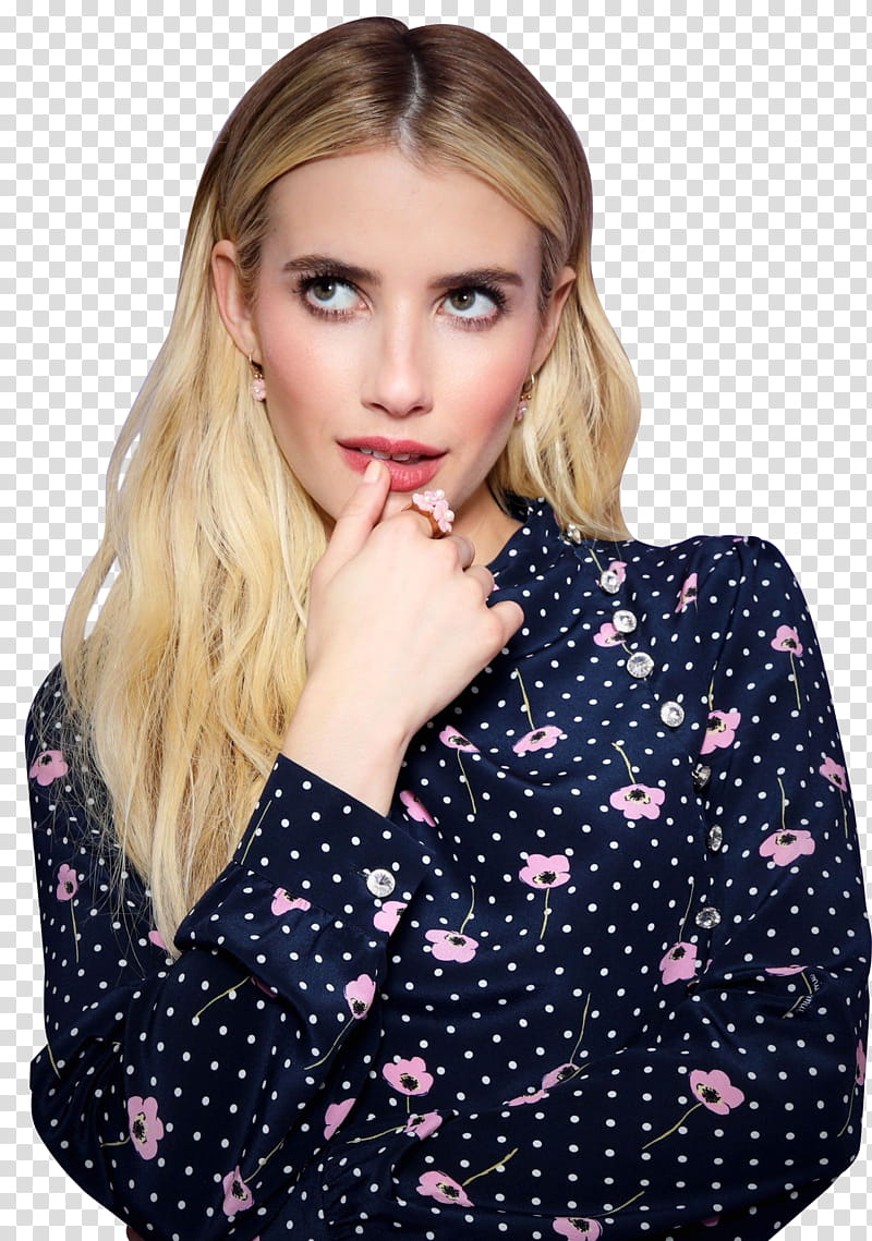 EMMA ROBERTS,  transparent background PNG clipart