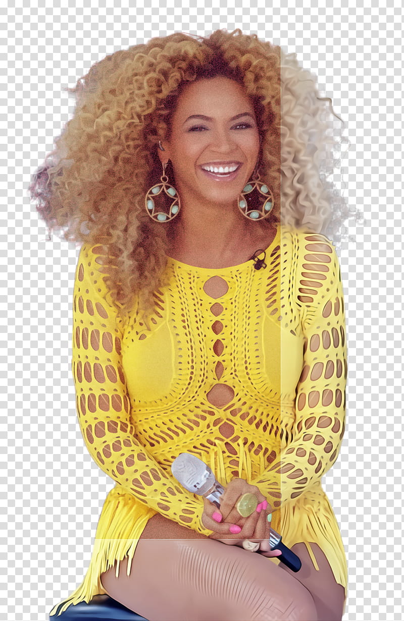 hair clothing yellow hairstyle wig, Blond, Costume, Jheri Curl, Long Hair, Outerwear transparent background PNG clipart