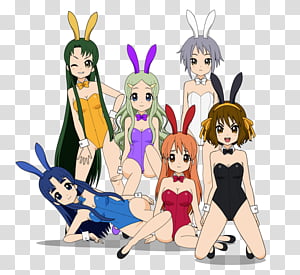 Kisekae FNAF Gijinka Update, four women anime characters transparent  background PNG clipart