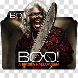 Boo A Madea Halloween  Folder Icon , Boo A Madea Halloween v_x transparent background PNG clipart