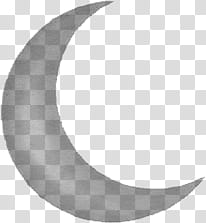 gray half moon illustration transparent background PNG clipart