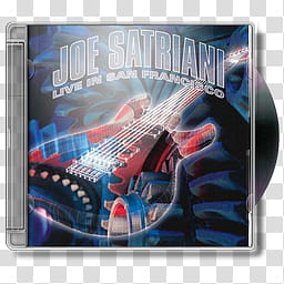 Joe Satriani, Joe Satriani, Live In San Francisco transparent background PNG clipart