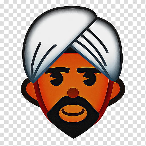 Emoji Hair, Turban, Dastar, Emoticon, Patiala Shahi Pagg, Video, Text Messaging, Sticker transparent background PNG clipart