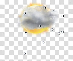 Touch Diamond Weather, sun with cloud and rain illustration transparent background PNG clipart