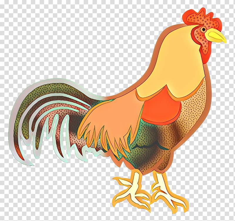Bird Line Drawing, Rooster, Leghorn Chicken, Line Art, Silhouette, Comb, Cartoon, Fowl transparent background PNG clipart
