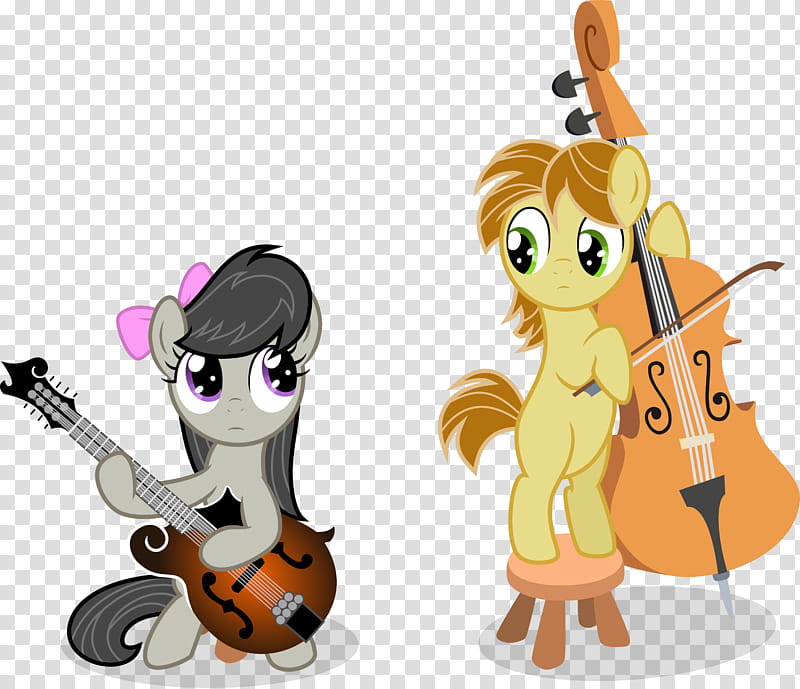 Music Lesson  Octavia and MandoPony transparent background PNG clipart