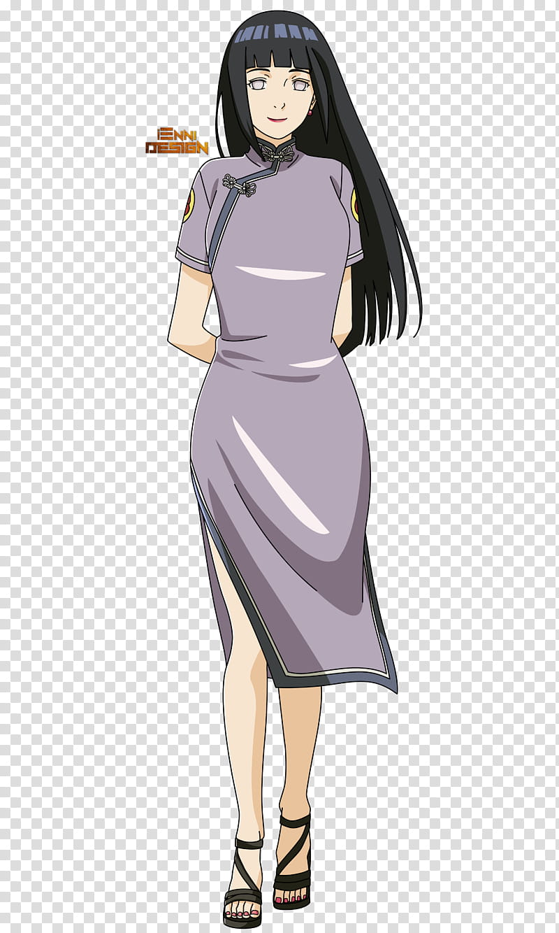 Chinese Clothing Hinata Hyuuga, Naruto Hinata Hyuga illustration transparent background PNG clipart