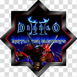 Diablo  Battle For Elements Icons, D BFE  transparent background PNG clipart