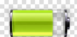 prOtek iphone theme, green and grey battery illustration transparent background PNG clipart