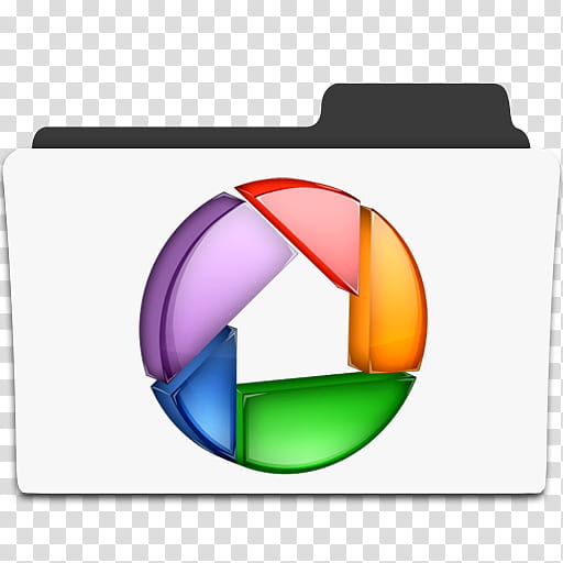 Folder ico, Picasa logo transparent background PNG clipart