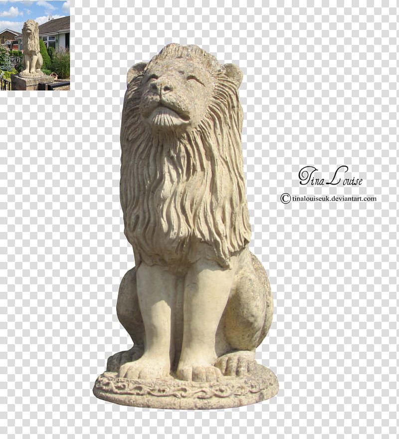 Lion statue, white sitting lion statue transparent background PNG clipart