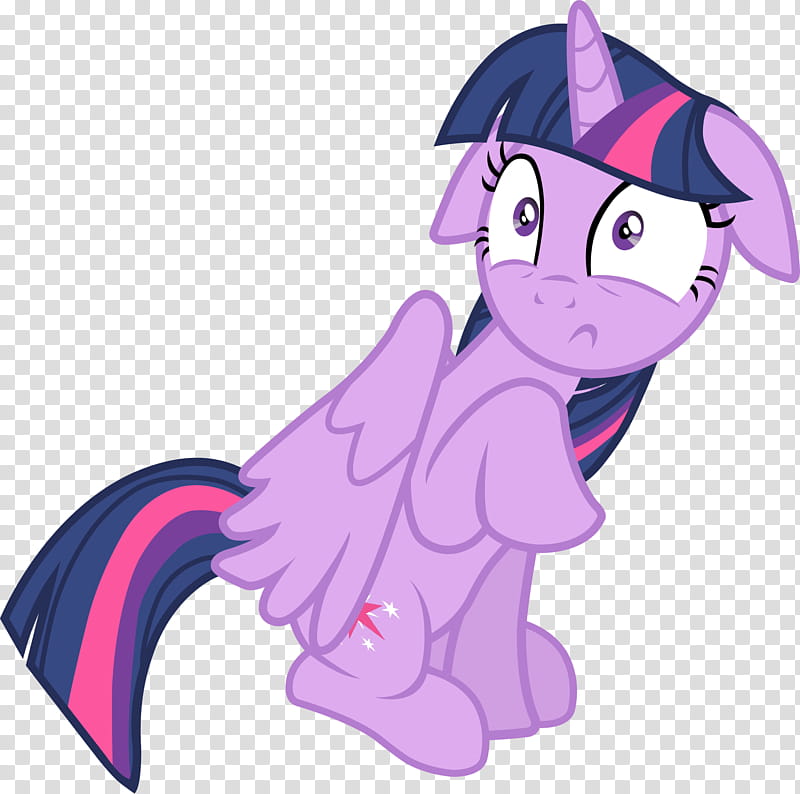 Twilight Sparkle shocked scared, Little Pony Twilight Sparkle transparent background PNG clipart