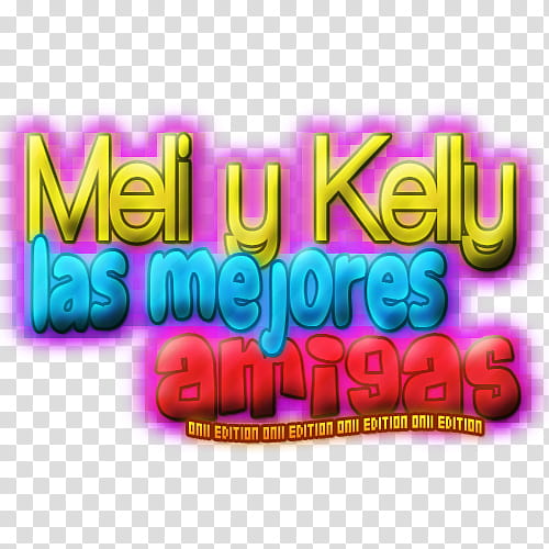 Meli y Kelly transparent background PNG clipart