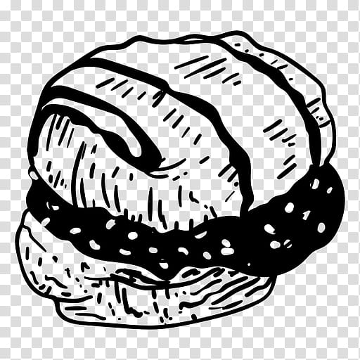 Drawing Line Art, Sandwich, Toast, Vexel, Biscuits, Food, Blackandwhite, Jaw transparent background PNG clipart