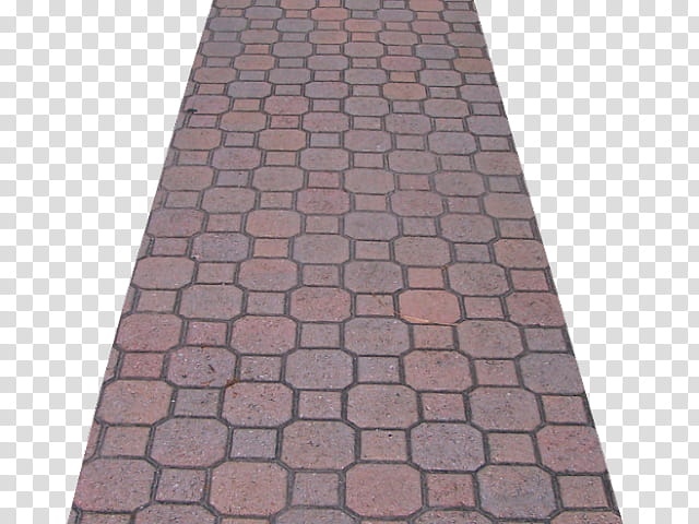 Cartoon Street, Road, Cobblestone, Walkway, Sidewalk, Floor, Pink, Brown transparent background PNG clipart