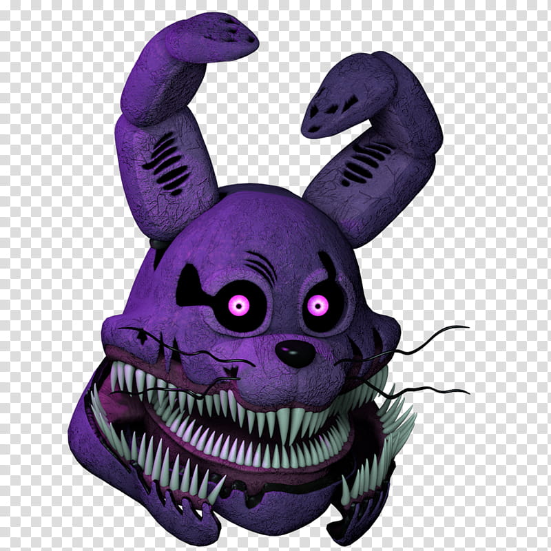 Twisted Bonnie (Wip  Head) transparent background PNG clipart
