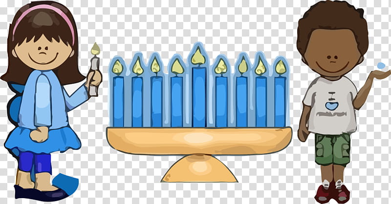 Happy Hanukkah Hanukkah, Cartoon, Sharing, Child transparent background PNG clipart