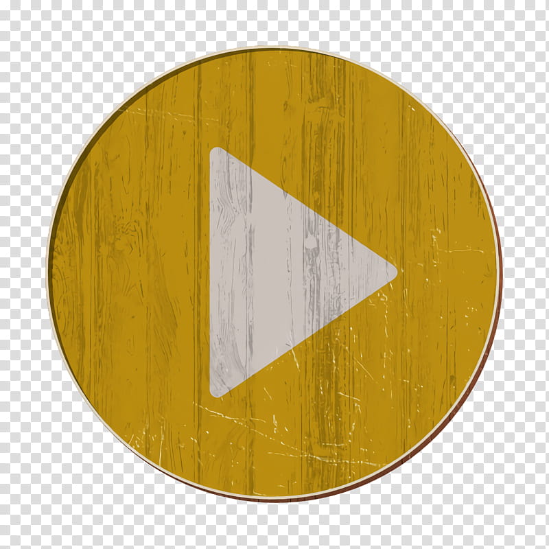 Play Button, Multimedia Icon, Essential Icon, Play Button Icon, M083vt, Yellow, Angle, Wood transparent background PNG clipart