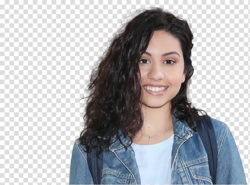 Alessia Cara, Hair Coloring, Long Hair, Face, Hairstyle, Eyebrow, Chin, Forehead transparent background PNG clipart