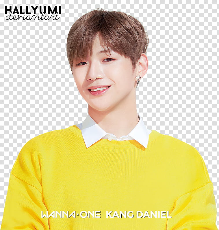 WANNA ONE, Kang Daniel transparent background PNG clipart