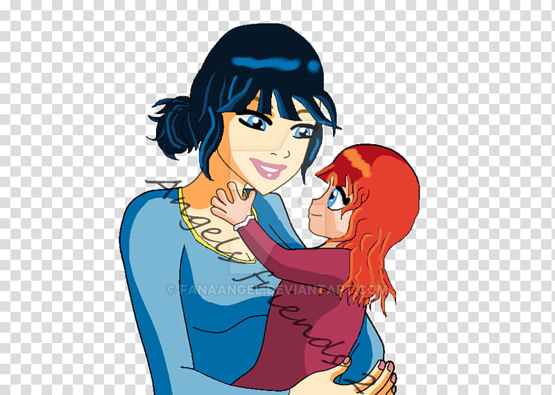Coloured Version, Miki And Missie Texted! transparent background PNG clipart