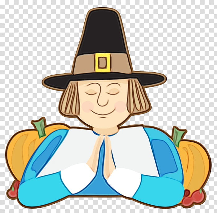 Thanksgiving Turkey, Hat, Pilgrim, Domestic Turkey, Thanksgiving Dinner, Cowboy Hat, Pilgrims, Turkey Meat transparent background PNG clipart