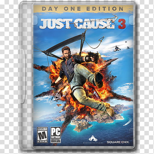 Just Cause Series, Just Cause  Day One Edition transparent background PNG clipart