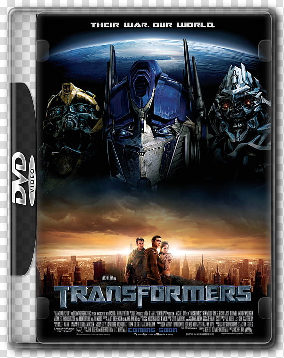 DVD Movie Case Icons, Transformers-() transparent background PNG clipart