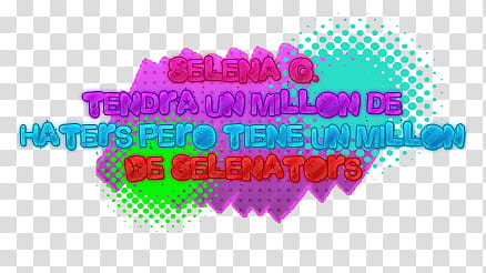 texto Selena G transparent background PNG clipart