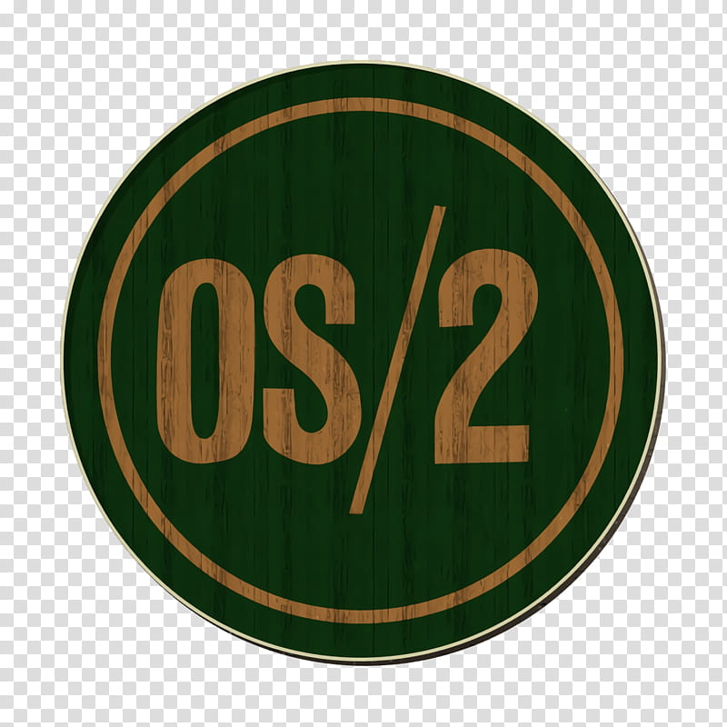 os 2 icon os/2 icon, Green, Text, Logo, Signage, Label, Circle, Number transparent background PNG clipart