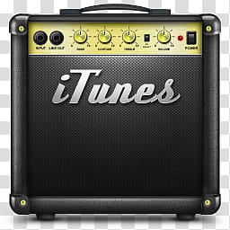 Amplifier Music Player Icons Black And Brown Itunes Guitar Amplifier Illustration Transparent Background Png Clipart Hiclipart