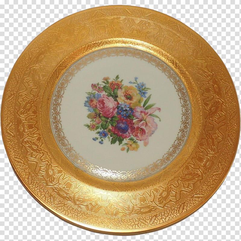 Gold Decorative, Plate, Selb, Porcelain, Hutschenreuther, Amazonbasics 6piece Dinner Plate Set, Platter, Tableware transparent background PNG clipart