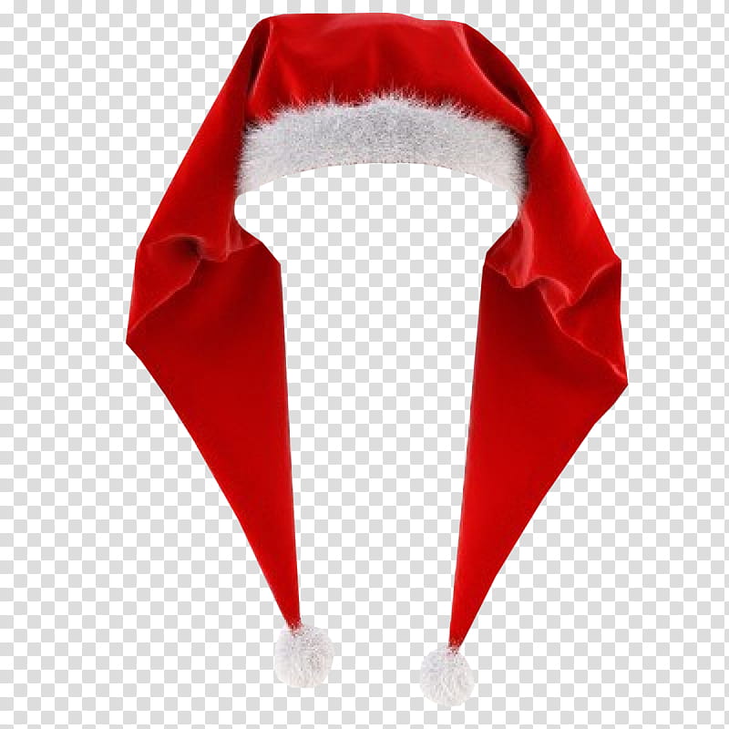 Christmas, red and white Christmas headwear illustration transparent background PNG clipart