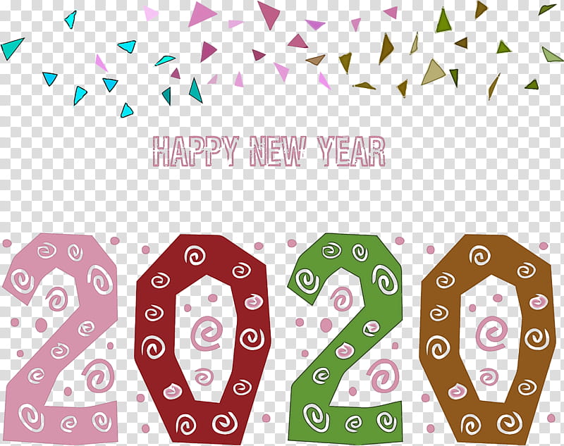 happy new year 2020 new year 2020 new years, Text, Number transparent background PNG clipart