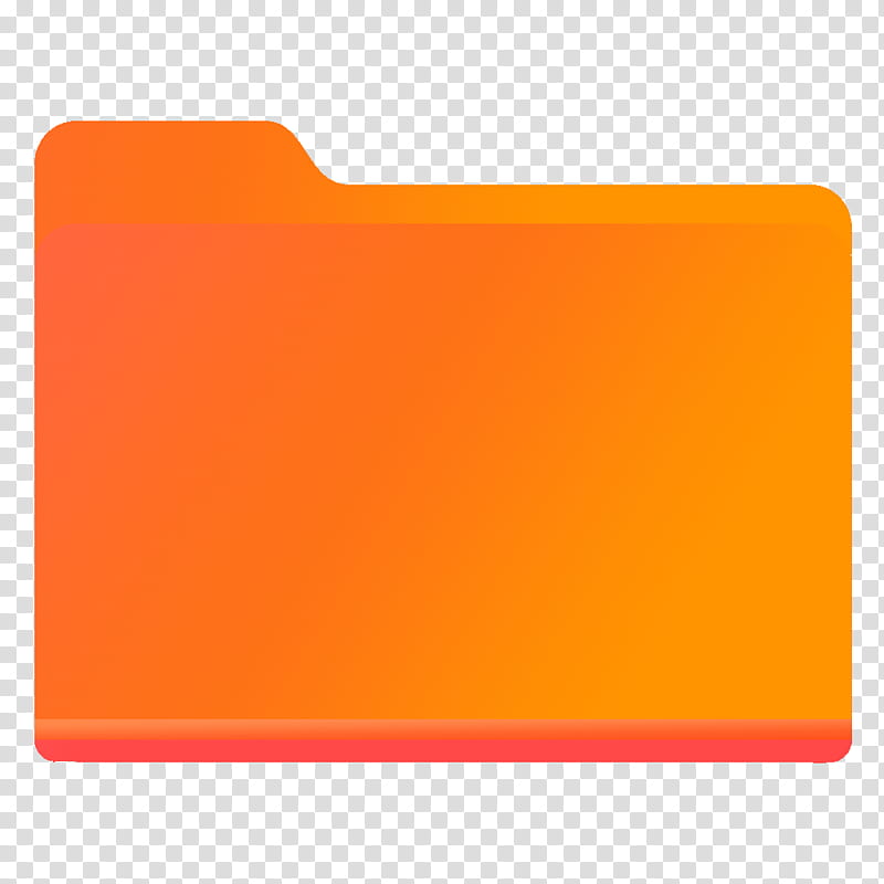 Color Folders Mac OS Sierra, Orange icon transparent background PNG clipart