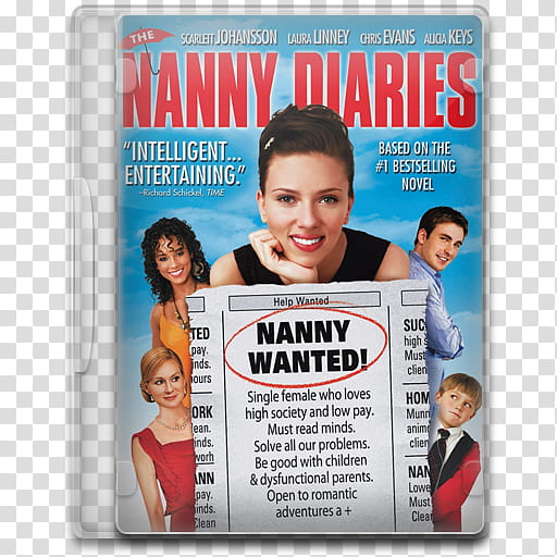 Movie Icon , The Nanny Diaries, The Nanny Diaries movie case transparent background PNG clipart