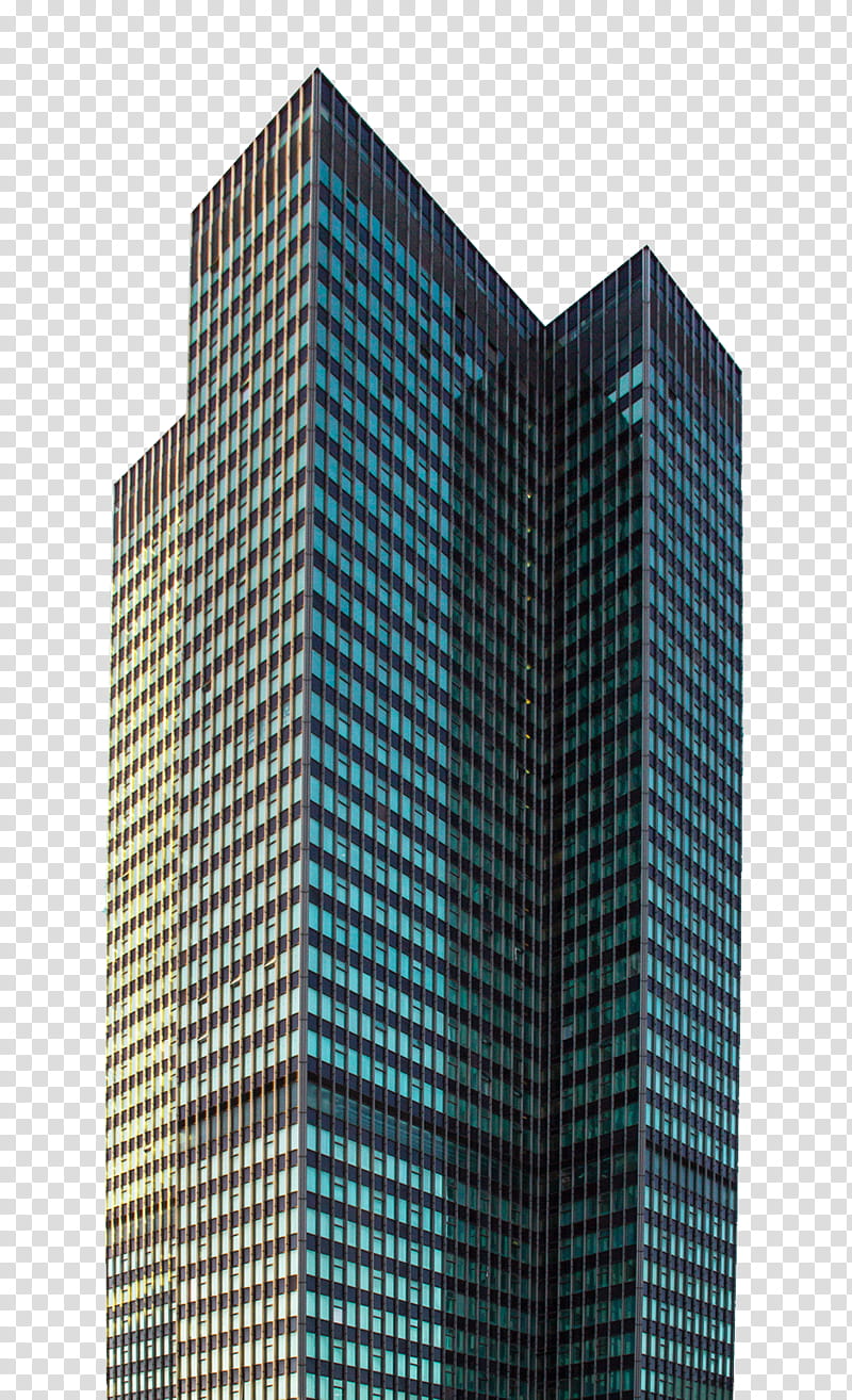 blue and black building facade transparent background PNG clipart