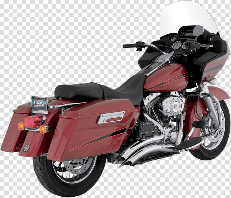 Road, Exhaust System, Vance Hines, Harleydavidson Touring, Motorcycle, Harleydavidson Electra Glide, Vance Hines Big Radius 2 Into 2 Exhaust, Softail transparent background PNG clipart