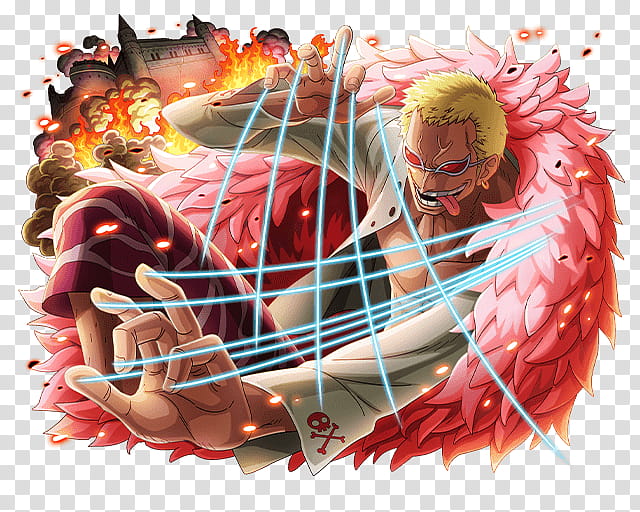 Doflamingo One Piece Png, Transparent Png , Transparent Png Image - PNGitem