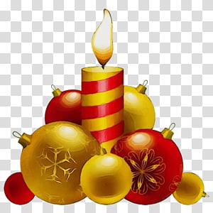 Christmas ornament, Watercolor, Paint, Wet Ink, Candle, Christmas Decoration, Lighting, Interior Design transparent background PNG clipart thumbnail