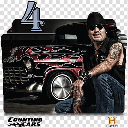 Counting Cars series and season folder icons, Counting Cars S ( transparent background PNG clipart