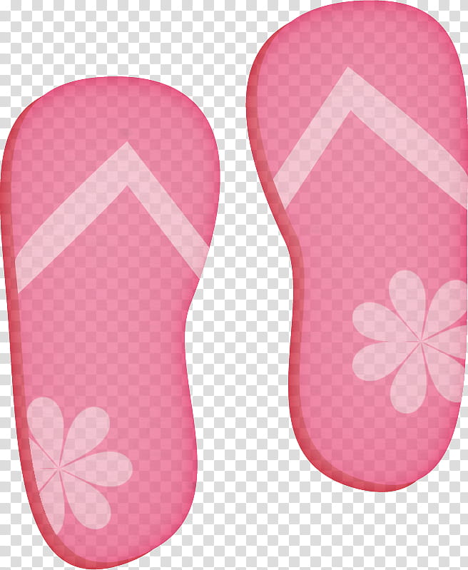 footwear pink flip-flops slipper shoe, Flipflops, Magenta, Material Property transparent background PNG clipart