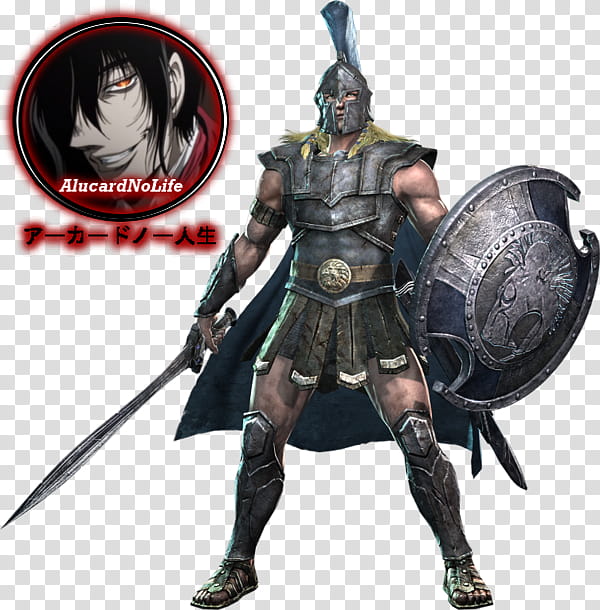 Achilles From Warriors Orochi , medieval knight illustration transparent background PNG clipart