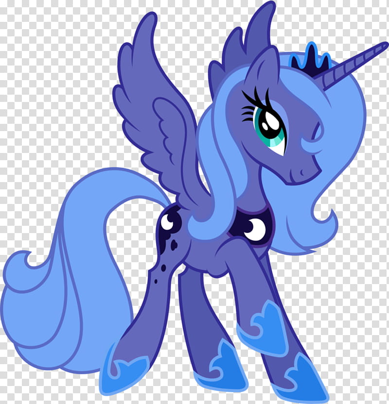 Princess Luna Posing (), female gray unicorn illustration transparent background PNG clipart