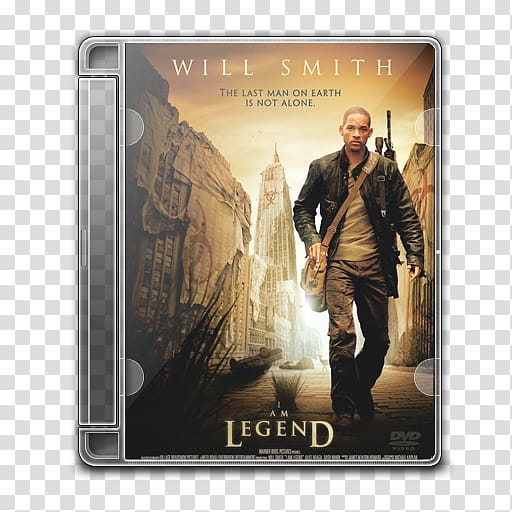 DVD Icons For Movies, I Am Legend transparent background PNG clipart