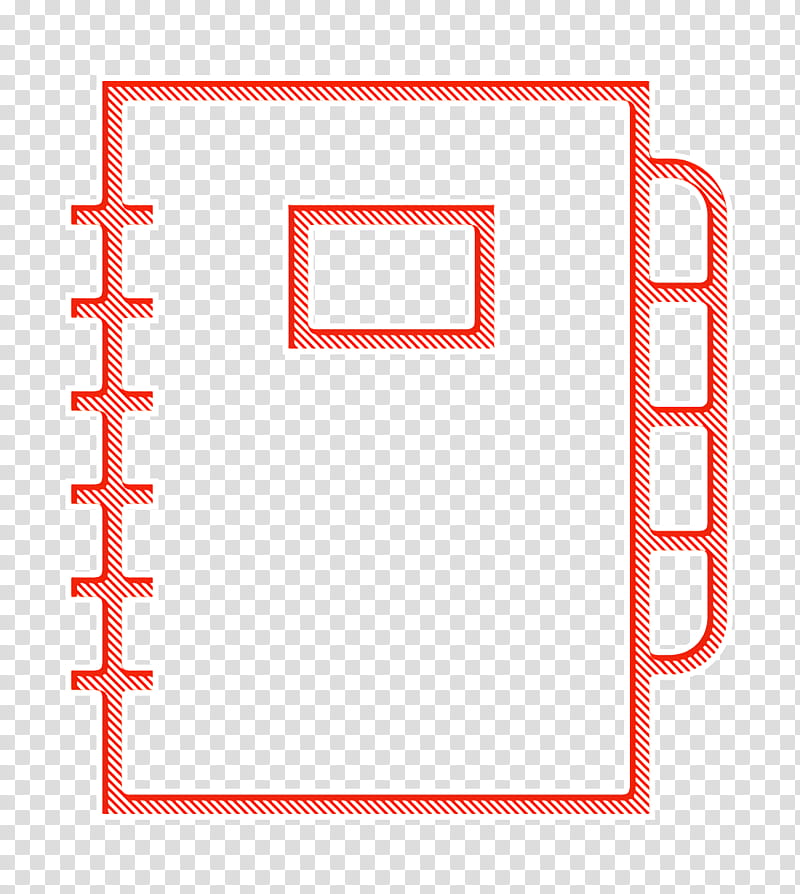 notebook icon streamline icon, Rectangle transparent background PNG clipart