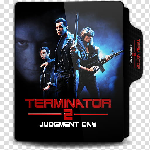 Terminator  Judgment Day  Folder Icon, Terminator  Judgment Day () (b) transparent background PNG clipart
