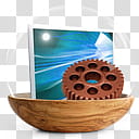 Sphere   the new variation, brown cog wheel illustration transparent background PNG clipart