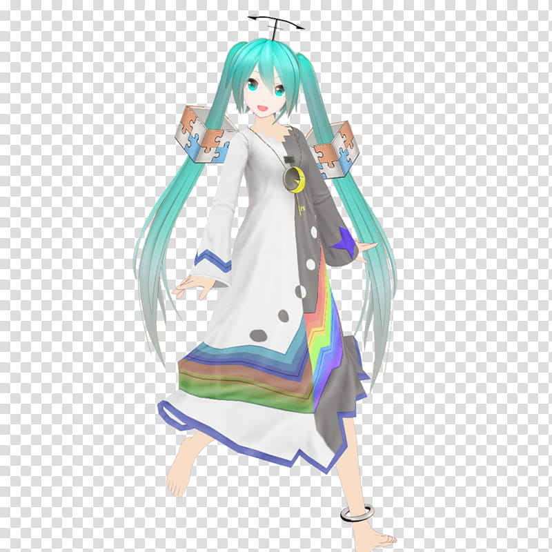 YYB Hello,Goodnight Miku DL transparent background PNG clipart